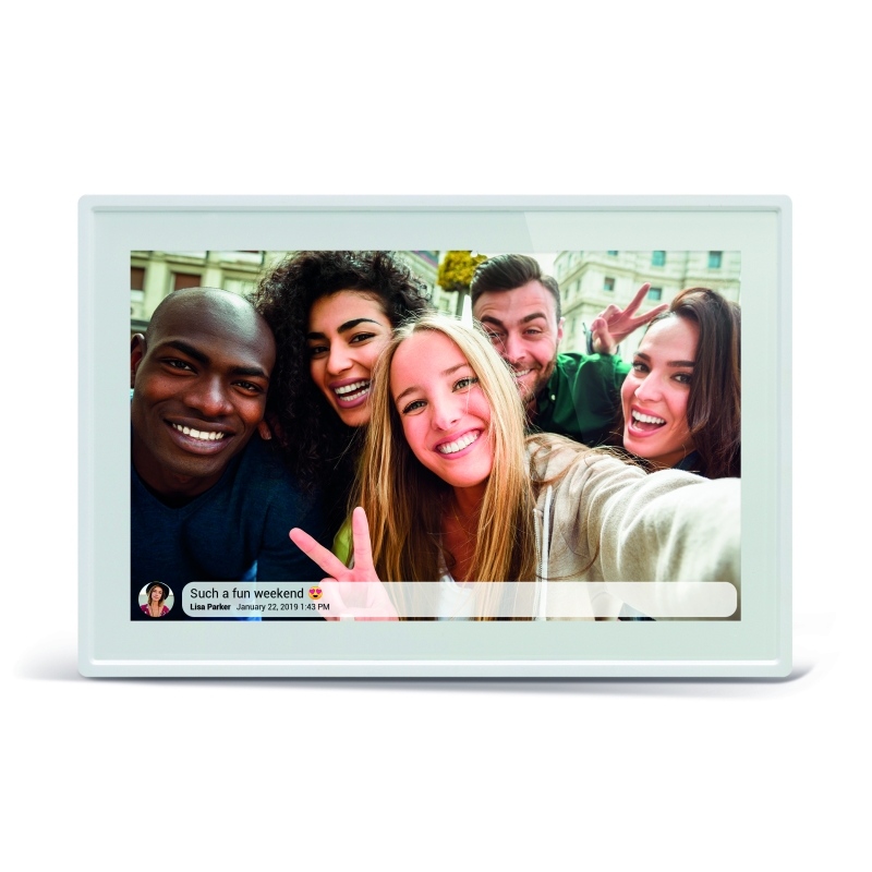 BRAUN DigiFrame 1018 WiFi weiss BRAUN DigiFrame 1018 WiFi weiss