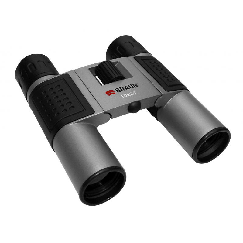 Titanium Braun Binoculars 10x25 Ultra Compact Travel Binoculars 
