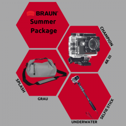 BRAUN Summer Package grau