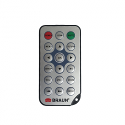 Fernbedienung für BRAUN DigiFrame 857 / BRAUN DigiFrame 8 Slim / BRAUN DigiFrame 10 Slim