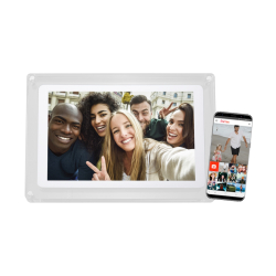 BRAUN DigiFrame 1020 WiFi acrylic white front