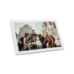 BRAUN DigiFrame 1011 WiFi mobil weiss Vorderseite 2