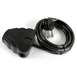 BRAUN Steel cable lock 180 cm (⌀8mm) for scouting cameras