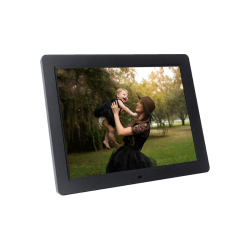 BRAUN DigiFrame 1594 16GB Vorderseite seitlich