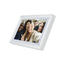 BRAUN DigiFrame 1020 WiFi acrylic white right side