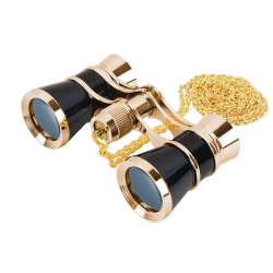 BRAUN Binocular 3 x 25 Opera Gold/Schwarz