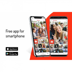 BRAUN DigiFrame 1011 WiFi mobil weiss frameo APP Bild 2