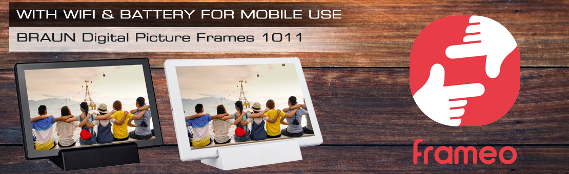 Banner DigiFrame 1011 Wifi mobile